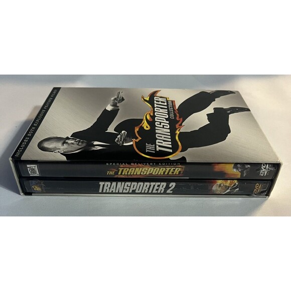 The Transporter Collection Box Set with Transporter 1 and 2 DVDs Tested - Picture 4 of 12